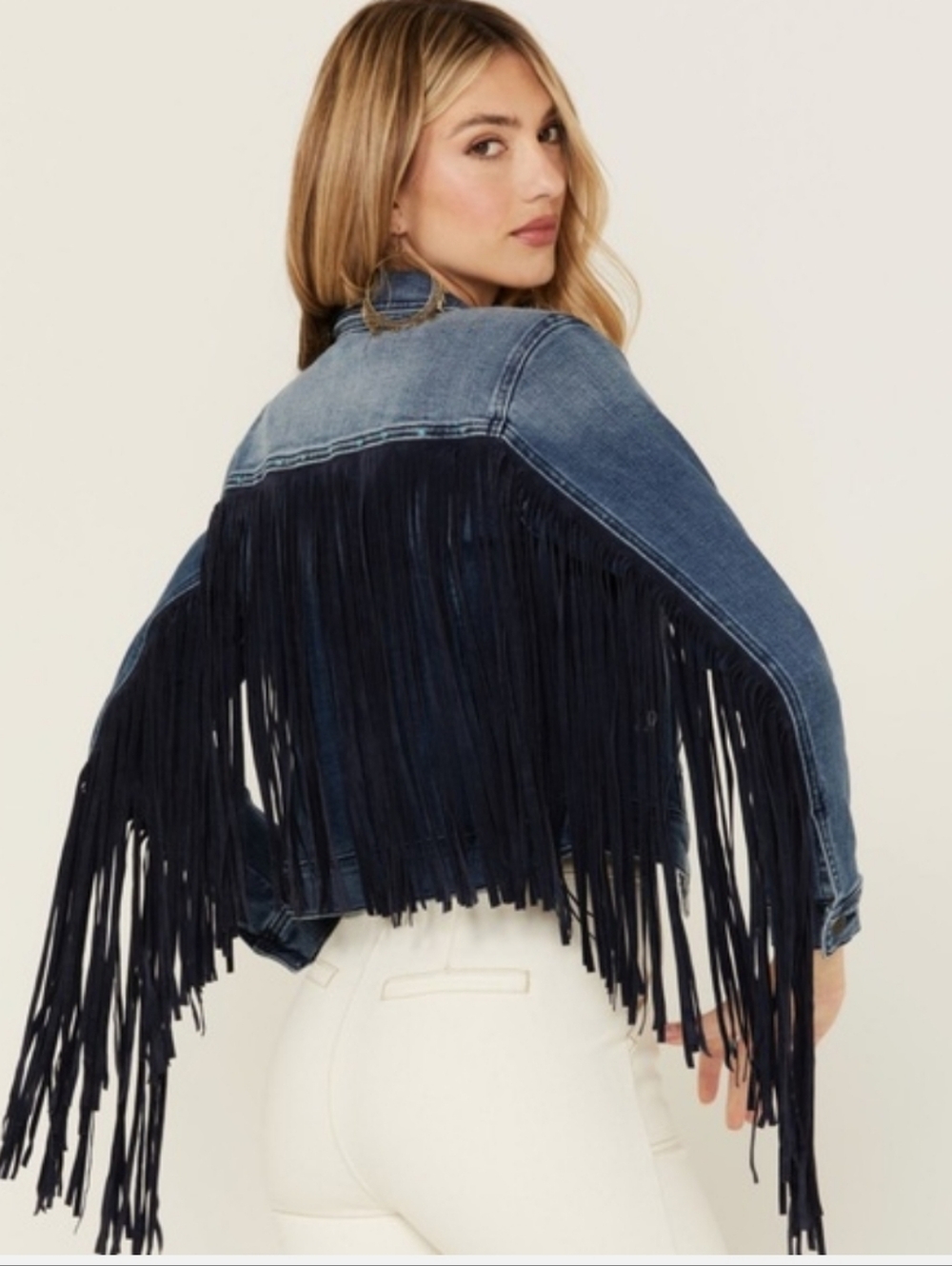 Idyllwind Fringe Jean Jacket Fueled By Miranda Lambert - Picture 2 of 11